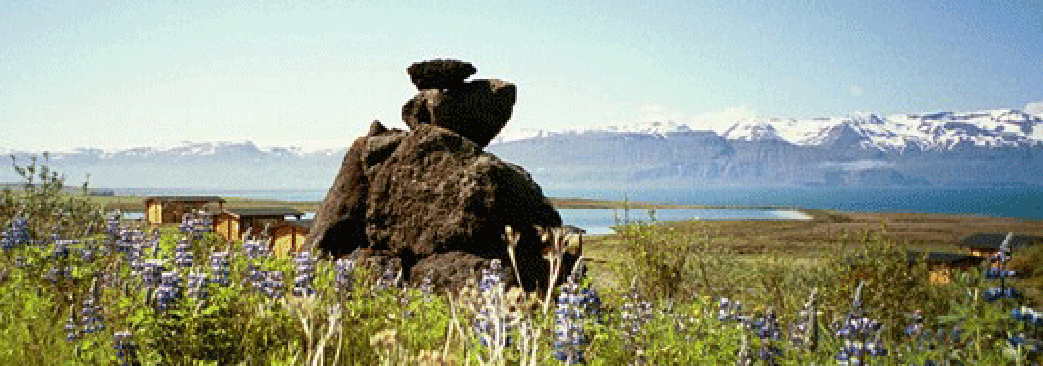 Picture of mountain view Kaldbaks-kot cottages Husavik Myvatn Iceland